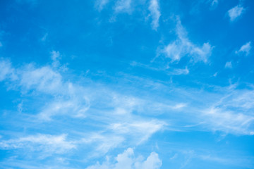 blue sky with clouds