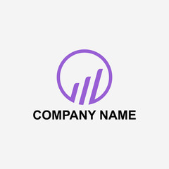 Logo design and logo template