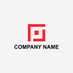 Fototapeta premium Logo design and logo template