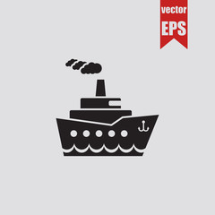 Ship icon.Vector illustration.