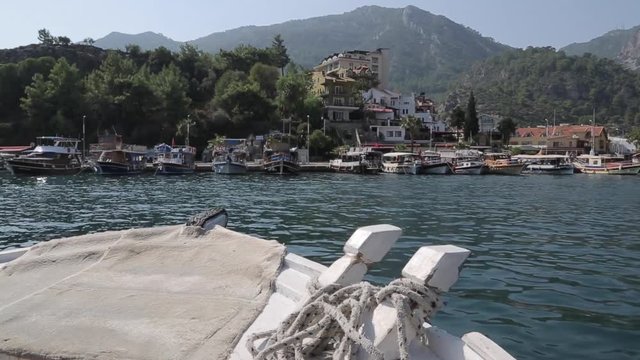 Boat Trip from Icmeler to Turunc, Marmaris, Anatolia, Turkey 