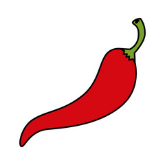 chili pepper hot icon