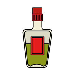 tequila bottle beverage icon