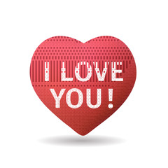 Romantic declaration of love