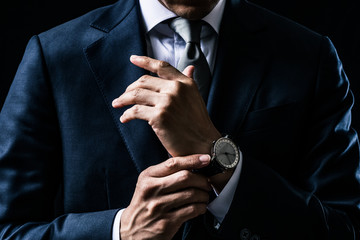 ビジネスマンのポートレート