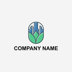 Logo design and logo template