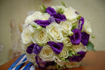 Beautiful wedding bouquet 