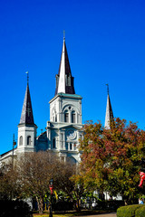 Fototapeta na wymiar old church in Louisiana