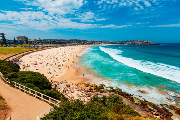 Bondi Beach à Sydney, Nouvelle-Galles du Sud, Australie