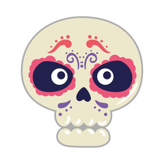 death day mask celebration