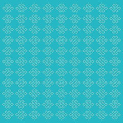 Abstract geometric ornamental blue pattern. Vector illustration bright design. Modern colorful geometric texture. Illusive background. Design for decor, covers, prints.