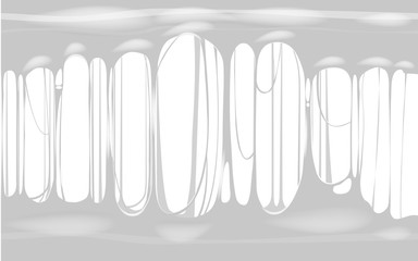 Sticky slime white template banner with copy space. Popular kids sensory toy vector illustration. Cartoon liquid mucus isolated background. Abstract design element with detailed slime, isolated