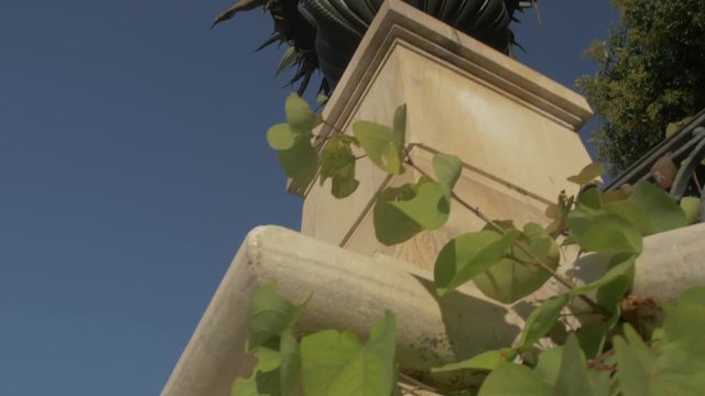 Slider shot of Zappion, built for the first modern Olympics in 1896, Athens, Greece, Europe