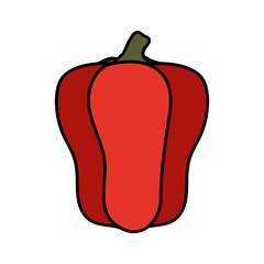 fresh pepper vegetable icon