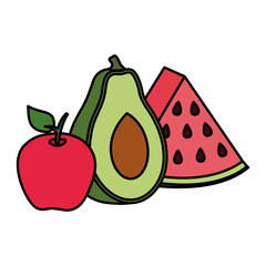 fresh fruits and vegetables