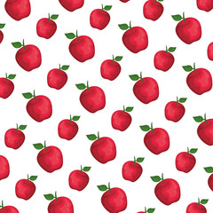 apple fresh fruit pattern background