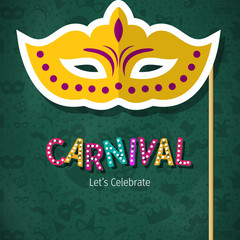 Fototapeta na wymiar Celebration festive background for carnival festival