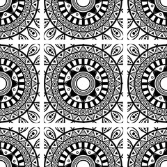 siamless pattern. sentagle. isolate. vector.