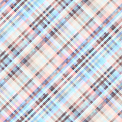 Seamless plaid background. Vector image in geometric style