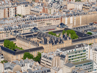 Fototapeta na wymiar Aerial view of the beautiful cityscape