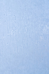 Frosty patterns on a frozen ice box in the early morning