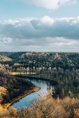 Daugava River in Latvia, Europe - 246341220