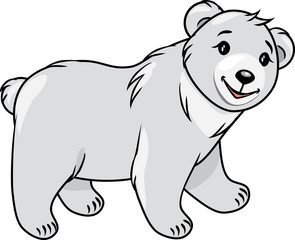 Teddy bear isolated on white