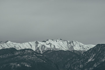 Obraz premium Mountain snow