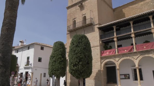 Parroquia Santa Maria la Mayor in Plaza Duquesa de Parcent, Ronda, Andalucia, Spain, Europe