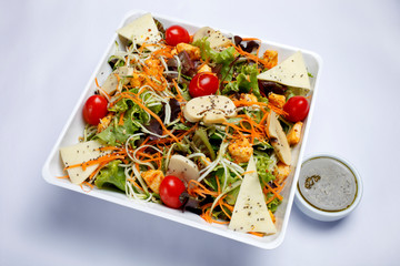 Salad with assorted vegetables