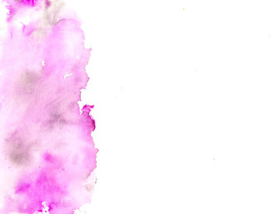 hand paint pink gray watercolor background