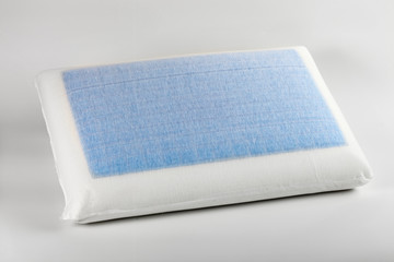 Soft comfortable back pillow with gel