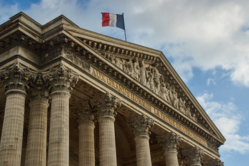 Naklejka premium France Capital the Pantheon in Paris 