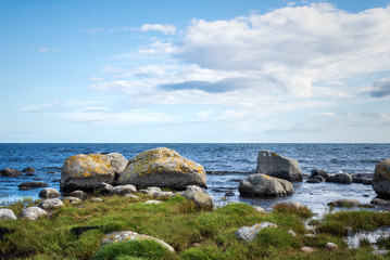Fototapeta na wymiar Ostseeküste in Schweden