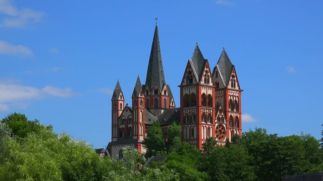 Cathedral of Limburg, Limburg an der Lahn, Westerwald, Hesse, Germany, Europe