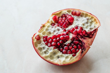 Ripe Pomegranate with Seeds