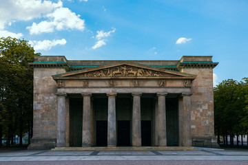 Fototapeta na wymiar Neue Wache Berlin.palace of arts in Berlin