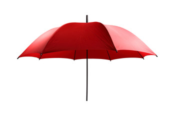 a red umbrella