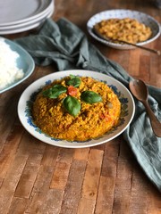 Mirza Ghasemi Iranian vegan dish