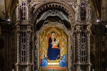 Firenze, dipinto in Orsanmichele