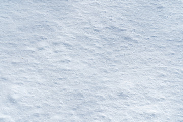 texture of the smooth shiny white snow