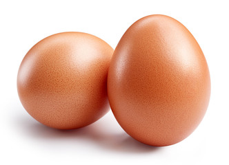 Egg isolated on white