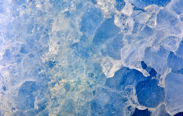 calcite mineral blue macro texture