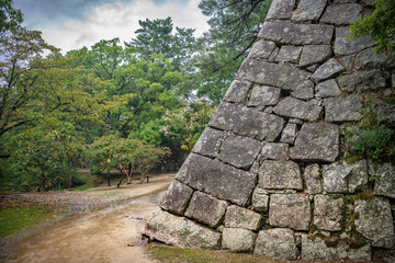 Fototapeta na wymiar 福山城の風景