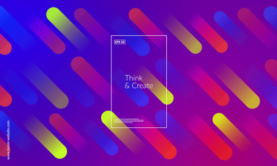 Minimal geometric background. Simple shapes with trendy gradients. Eps10 vector.