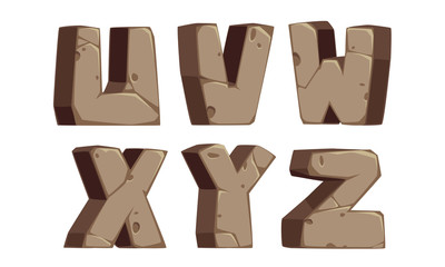 Stone alphabets part 4