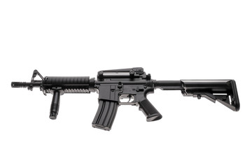 Large picture of an isolated weapon AR-15