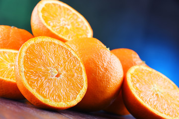 Composition with oranges