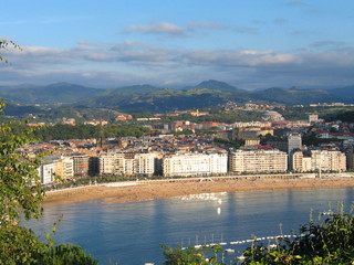 San Sebastian. City of the Basque Country. Spain