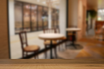カフェの店内